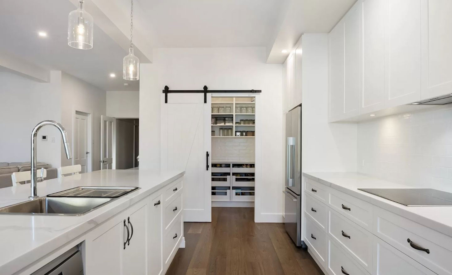 Kitchen Renovation Sydney - White Colour Kitchen By Kitchenkraft