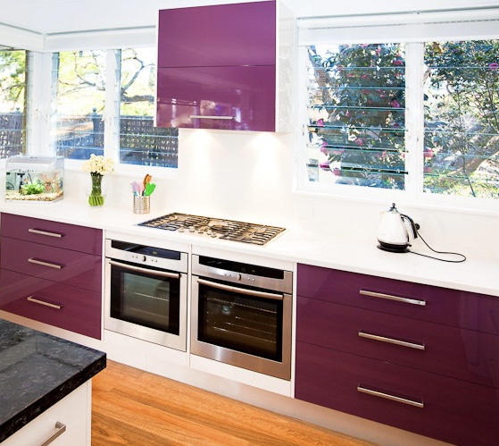 Purple Kitchen