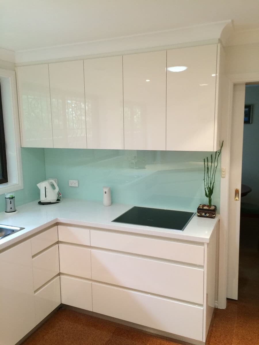 White Modern Kitchen Eastwood Sydney 1